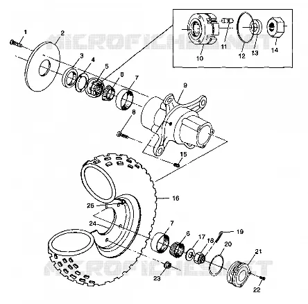 ROUE AVANT