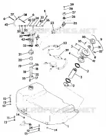 CARBURANT TANK SL 650/B924058 (4922922292005A)
