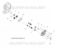 SYSTÈME DE TRANSMISSION, PONT PRINCIPAL OUTPUT SHAFT