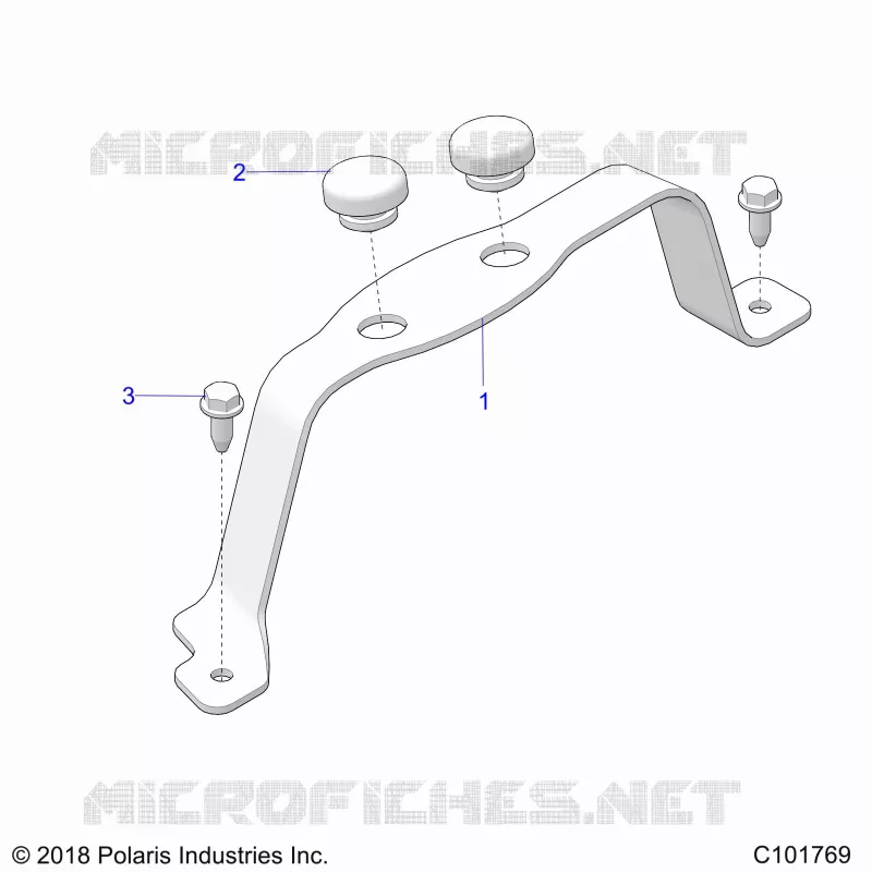 ENGINE, PRISE D'AIR SYSTEM BRACKET