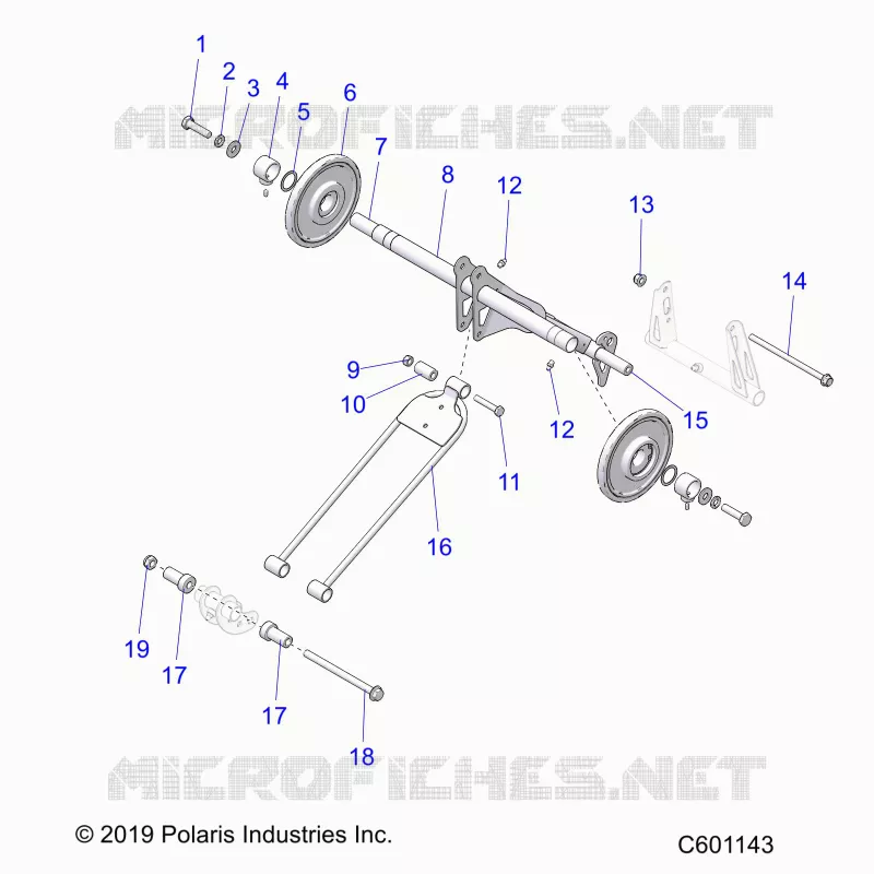 SUSPENSION, BRAS DE SUSPENSION ARRIERE