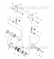 PISTON AND VILEBREQUIN SPRINT E/S (4915431543025A)