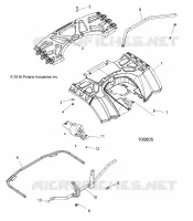 HABITACLE ARRIERE AND REAR RACK