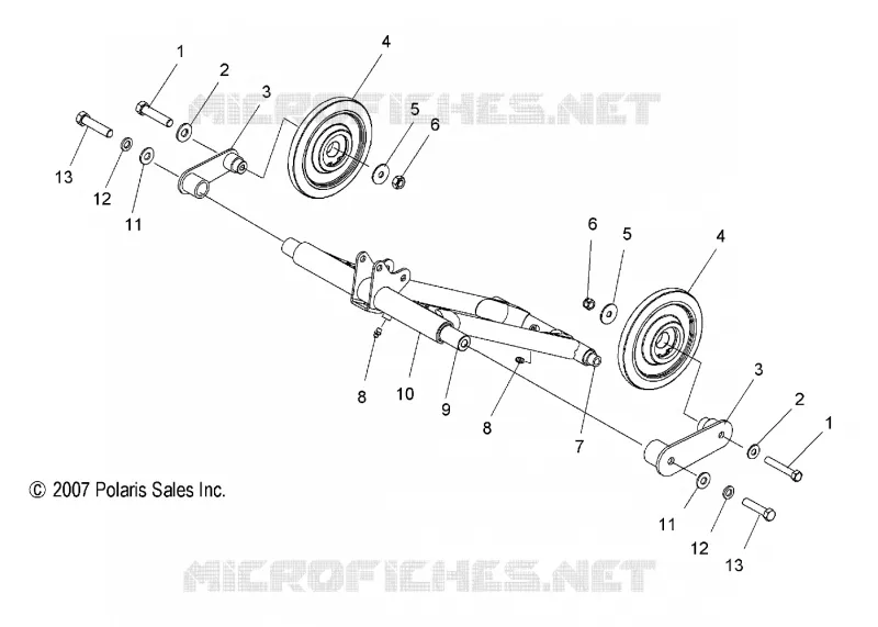 SUSPENSION, BRAS DE SUSPENSION ARRIERE (M-10)(LX)