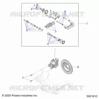 BRAKES, ETRIER DE FREIN ARRIERE