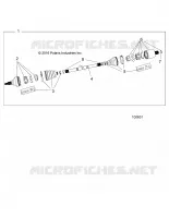 DRIVE TRAIN, TRANSMISSION ARRIERE SHAFT (TO 8/29/16)