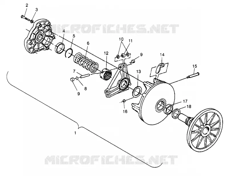 EMBRAYAGE DE TRANSMISSION XLT 0970756, XLT SKS 0970556, AND XLT RMK 0970956 (4937693769C006)