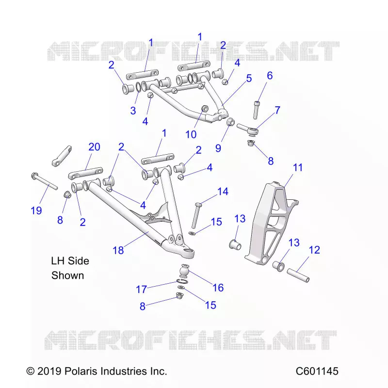 TRIANGLES SUSPENSIONS AVANT 
