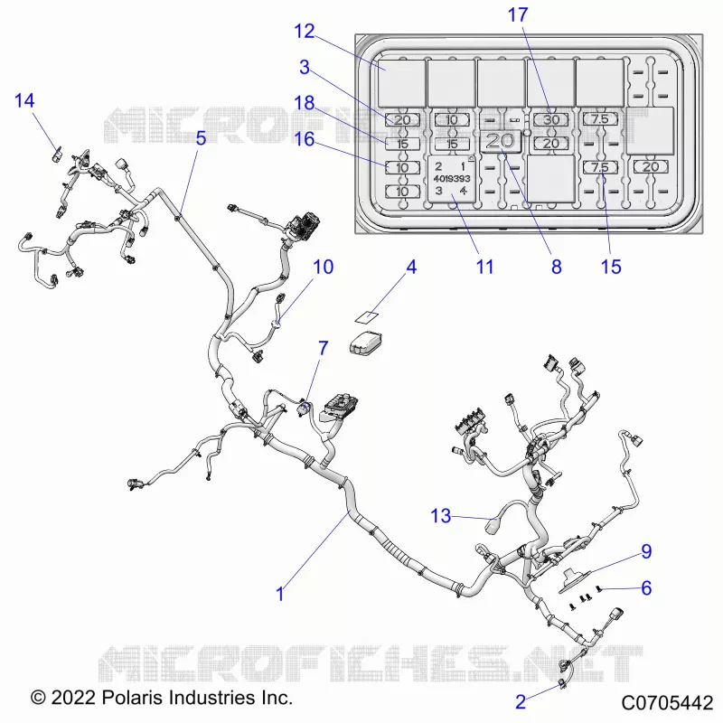 ELECTRICITE, WIRE HARNESSES
