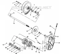 SYSTÈME DE TRANSMISSION ASSEMBLY 440 0942760 AND 440 SKS 0942560 (4925072507017A)