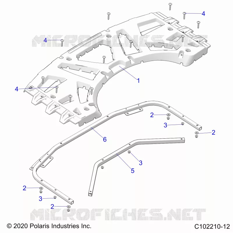 CARROSSERIE ARRIERE RACK