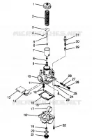 CARBURATEUR SPORTSMAN 4X4 W968040 (4935943594D004)