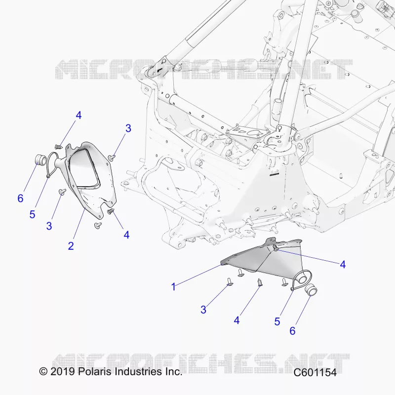 CHASSIS, TIE ROD BOOT ASM.