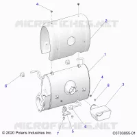 ENGINE, ECHAPPEMENT, SILENCER AND RELATED