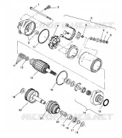 DEMARREUR SL 750 B944070 (4927012701030A)