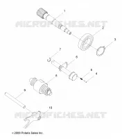 SYSTÈME DE TRANSMISSION, BARILLET DE SELECTION