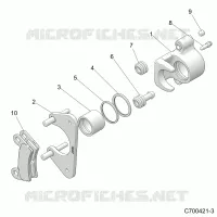 FREIN ARRIERE CALIPER