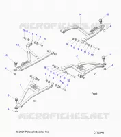SUSPENSION AVANT CONTROL ARMS