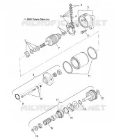 MOTEUR, DEMARREUR