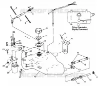 RESERVOIR D'HUILE SL 900 B974091 and SL 1050 B974090 (4940974097B001)