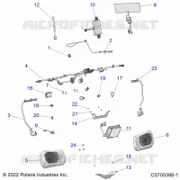 ELECTRICITE, DASH COMPONENTS, RIDE COMMAND
