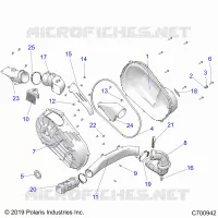 SYSTÃˆME DE TRANSMISSION, CLUTCH COVER AND DUCTING