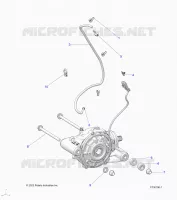 SYSTÃˆME DE TRANSMISSION, FRONT GEARCASE MOUNTING