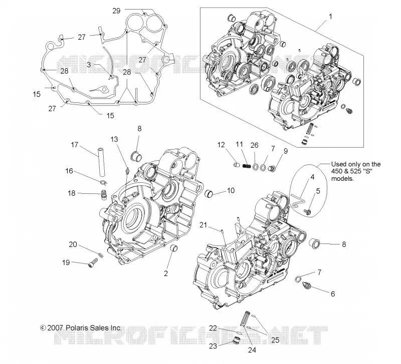 CARTERS MOTEUR