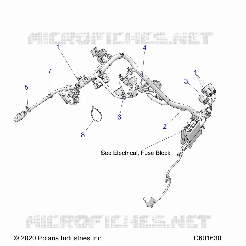 ELECTRICITE, WIRE HARNESS, MAIN