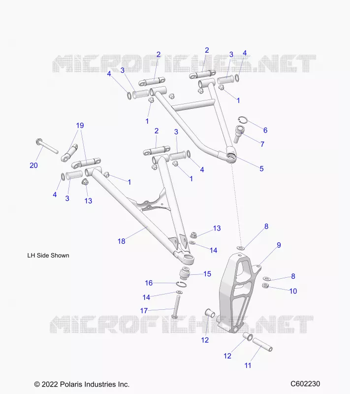 TRIANGLES SUSPENSIONS AVANT 