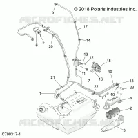 BODY, CARBURANT LINES, EVAP