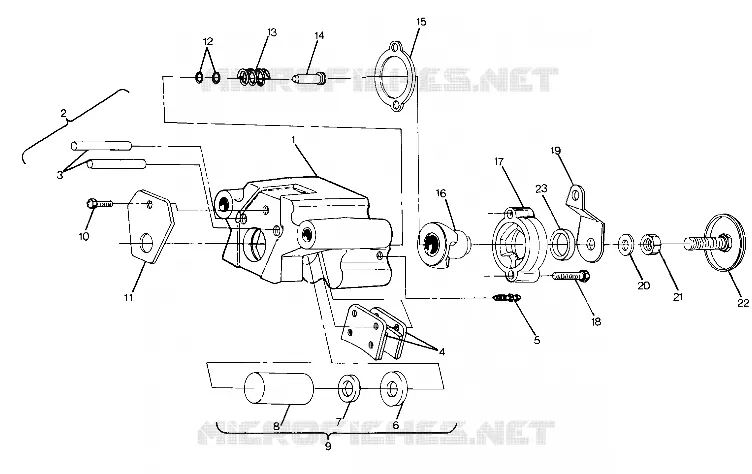 FREIN ARRIERE ASSEMBLY (4917731773032A)