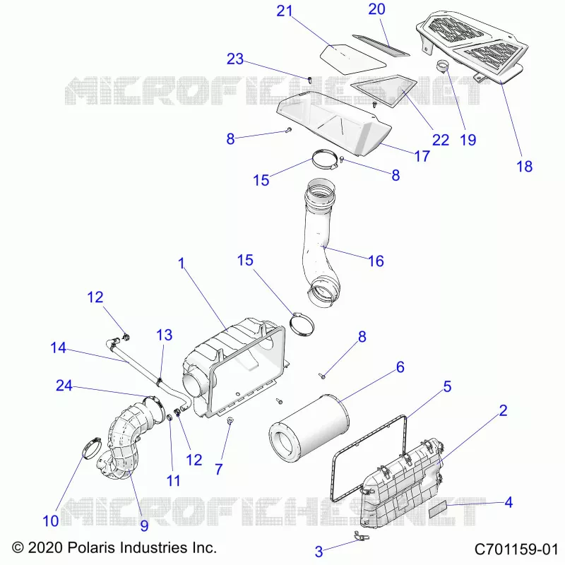 ENGINE, PRISE D'AIR SYSTEM