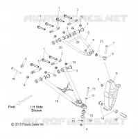 TRIANGLES SUSPENSIONS AVANT 