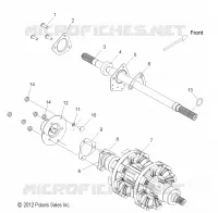 SYSTÈME DE TRANSMISSION, JACKSHAFT AND ARBRE DE TRANSMISSION