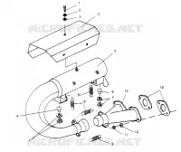 ECHAPPEMENT LITE GT 0953133 and  EUROPEAN LITE GT E953133 (4928922892B014)