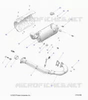 ENGINE, ECHAPPEMENT