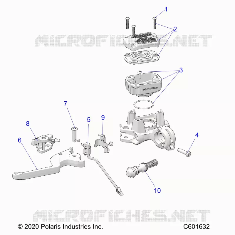 BRAKES, MAITRE CYLINDRE ASM.