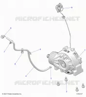 SYSTÃˆME DE TRANSMISSION, FRONT GEARCASE MOUNTING
