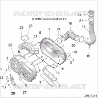 SYSTÃˆME DE TRANSMISSION, CLUTCH COVER AND DUCTING