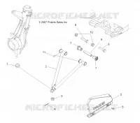 SUSPENSION, A-ARM and SUPPORT MOUNTING