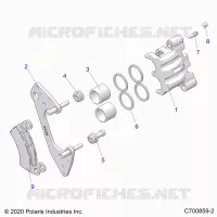 FREIN AVANT CALIPER