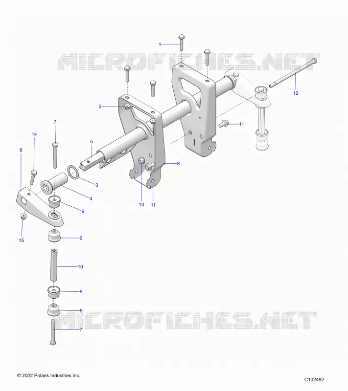 SUSPENSION, BARRE DE TORSION