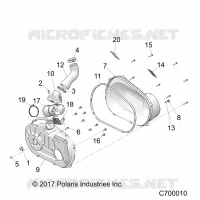 DRIVE TRAIN, COUVERCLE D'EMBRAYAGE AND DUCTING