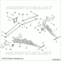 SUSPENSION ARRIERE CONTROL ARMS