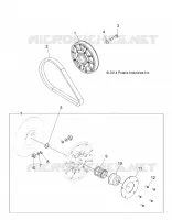SYSTÈME DE TRANSMISSION, SECONDARY CLUTCH
