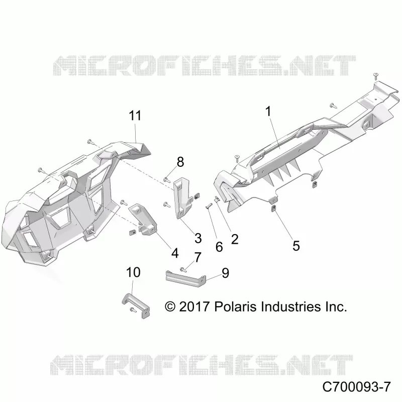 CARROSSERIE ARRIERE FASCIA