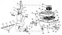 RESERVOIR D'HUILE/BOITE A AIR 440 XCR SP 0941660 (4927082708027A)
