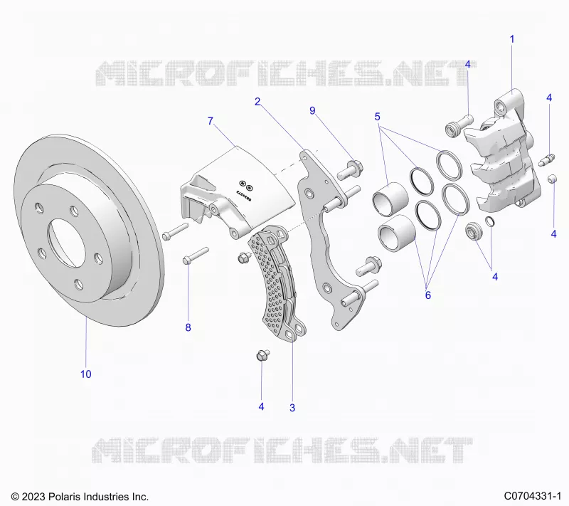 FREIN AVANT CALIPER