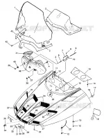 CAPOT ULTRA TOURING 0975378 and EUROPEAN ULTRA TOURING E975378 (4938133813A013)